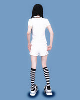 napoleon button skirt-shorts (치마바지)