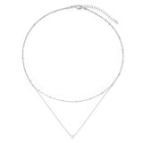 dusk pearl layered necklace