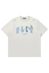 グアバパッチエンブロイダリーカップルTシャツ