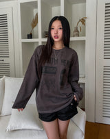 Uter Printing Pigment Overfit Long Sleeve