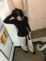 Glam Layering Tie Long Sleeve (4c)