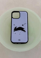 [MADE] Jump Rabbit Epoxy Bumper Case (Violet)
