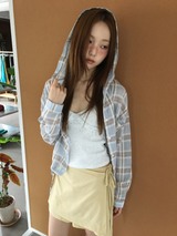 Ranel check hoodie (2color)