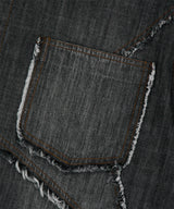 STAR RAW CUT DENIM SHIRT