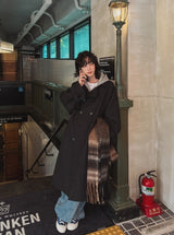 [LAN ARCHIVE] Louis Herringbone Trench Wool Coat