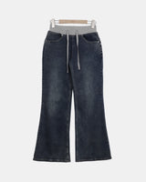 Hiel Low-Rise Bootcut Banded Pants