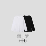[HFORUS MADE]Forus U - ネックロングスリーブス イン ブラック