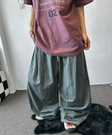 Cudi Parachute Balloon Fit Pants 4color