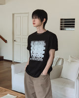 ゲンドプリント半袖Tシャツ