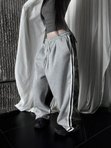 [fleece-lined] バックカホ フリース スウェットパンツ (2color)