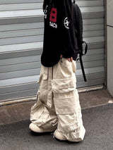 module velcro multi cargo pants