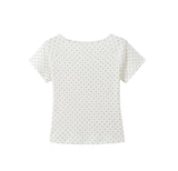 Luna Dot Ribbon Tee