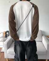 ファンシーラグランニットTシャツ