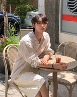 Harbor Stripe Linen Shirt