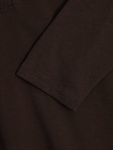 Moro Dual Layered Henley Neck Long Sleeve 4C