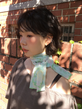 Misty Bloom scarf (3color)