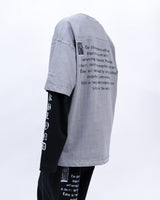 BBD Crushed Faith Pigment T-Shirt (Gray)