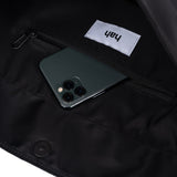 [Haesu Collaboration] Contour Belted Bag (Nylon Black)