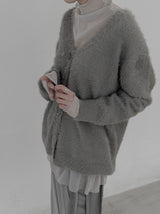 Mesh see-through polar long-sleeve tee