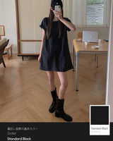 【MADE】Nylon mini dress