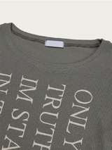 Golgi lettering long sleeves(3color)