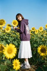 Happy Life Heavyweight Pique Hoodie 420g