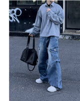 Baren Dart Wide Cargo Jeans