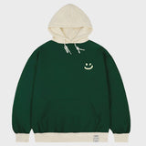 [UNISEX] スモールドローイングカラーブラックフーディー