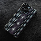D.O.S Stripe Phone Case (Obsidian Gray Purple)