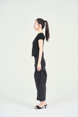 パフスリーブ半袖Tシャツ