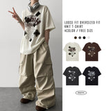 Nishu Illustrated Knitwear Short-sleeved T-shirt