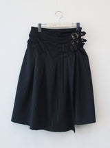 pio buckle wrap skirt