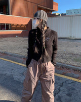 HRC knit zip up