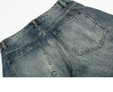 Vancouver Washed Denim Wide Pants