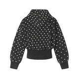 Odelia Dot Balloon Hoodie Zip-up
