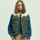 70s wyoパッドスキーベスト olive khaki