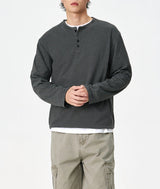 Remy Stripe Henley Tee