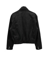 (unisex) トリックコットンハイネックジャケット