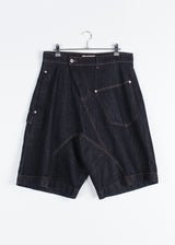 UNBAL CARPENTER BERMUDA PANTS