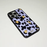 Soft Pop Leopard Phone Case Lilac (BK_MagSafe Glass)