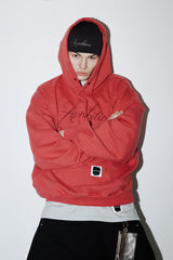 Signature Lettering Hoodie (Calypso-coral)