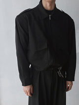 [Premium] 3 TAP Technical Epaulet Blouson (2color)