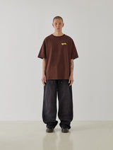 Futuristic Logo Tee (Brown)