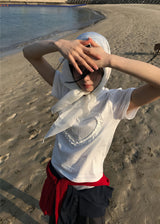 フリルハートTシャツ