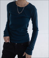 Shopy tencel wool long sleeve