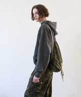 Marseille breeze leafbone keyring black