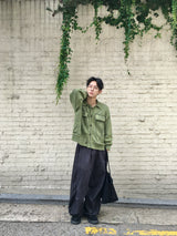 Enmic Trucker Washed Cardigan 2C