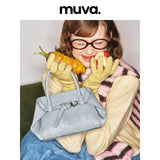 muva. Original Fold‑Over Handbag, Elegant Retro Premium‑Feel Cross‑body Purse for Autumn‑Winter, New Arrival Dec 19