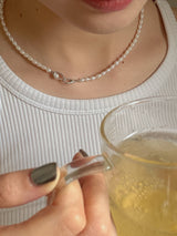 ELEGANT DEW PEARLS NECKLACE
