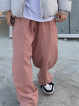 Pink light green pants pastel cotton balloon pants 3C